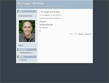 Tablet Screenshot of bjfogg.typepad.com