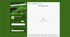 Desktop Screenshot of emilyosmentnude8.typepad.com