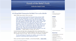 Desktop Screenshot of handsofthebahaifaith.typepad.com