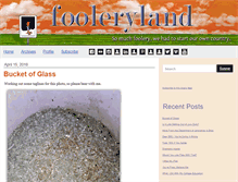 Tablet Screenshot of foolery.typepad.com