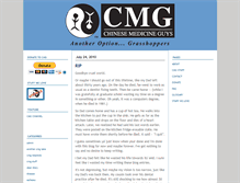 Tablet Screenshot of chinesemedicineguys.typepad.com