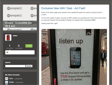 Tablet Screenshot of exspectmedia.typepad.com