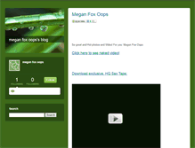 Tablet Screenshot of meganfoxoopshuntedfor.typepad.com