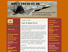 Tablet Screenshot of donttreadonme.typepad.com