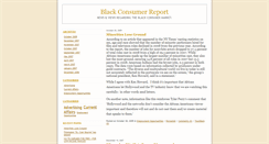 Desktop Screenshot of blackconsumerreport.typepad.com