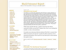 Tablet Screenshot of blackconsumerreport.typepad.com