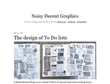 Tablet Screenshot of noisydecentgraphics.typepad.com