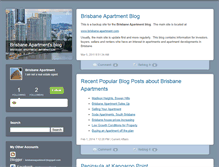 Tablet Screenshot of brisbaneapartment.typepad.com