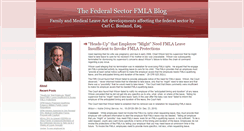 Desktop Screenshot of federalfmla.typepad.com