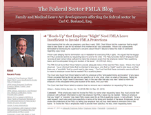 Tablet Screenshot of federalfmla.typepad.com