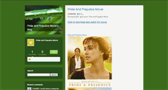 Desktop Screenshot of prideandprejudicemovieheight.typepad.com