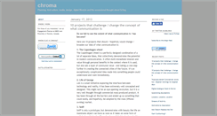 Desktop Screenshot of chromainc.typepad.com