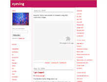 Tablet Screenshot of eyesing.typepad.com