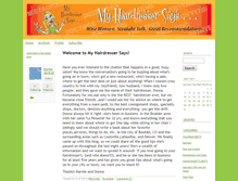 Tablet Screenshot of myhairdressersays.typepad.com
