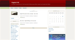 Desktop Screenshot of kapitolhill.typepad.com