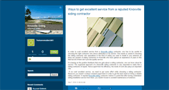 Desktop Screenshot of knoxvillesiding.typepad.com