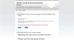 Desktop Screenshot of mediaentertainmentnews.typepad.com