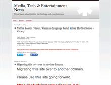 Tablet Screenshot of mediaentertainmentnews.typepad.com