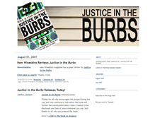 Tablet Screenshot of justiceintheburbs.typepad.com