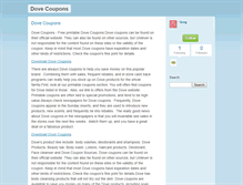 Tablet Screenshot of dovecoupons.typepad.com