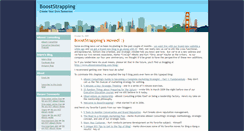 Desktop Screenshot of booststrapping.typepad.com