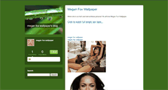 Desktop Screenshot of meganfoxwallpapersignup.typepad.com