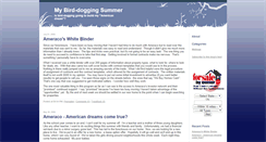 Desktop Screenshot of isbirdogging4real.typepad.com