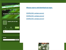 Tablet Screenshot of angelinajoliesextapeflow.typepad.com