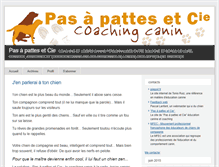 Tablet Screenshot of chien-coaching.typepad.com