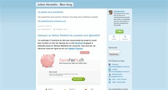 Desktop Screenshot of julienhenzelin.typepad.com