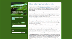 Desktop Screenshot of educationcontinuum.typepad.com
