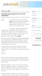 Mobile Screenshot of jobs2web.typepad.com