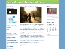 Tablet Screenshot of joyfulwrecks.typepad.com