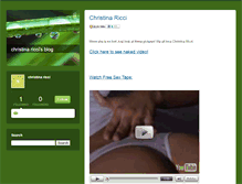 Tablet Screenshot of christinariccireduce.typepad.com