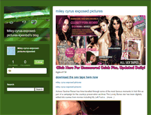 Tablet Screenshot of mileycyrusexposedpictureskjxenbdi.typepad.com