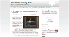 Desktop Screenshot of futurefundraisingnow.typepad.com