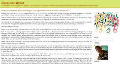 Desktop Screenshot of customerworld.typepad.com