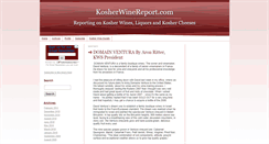 Desktop Screenshot of kosherwine.typepad.com