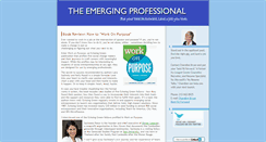 Desktop Screenshot of emergingprofessional.typepad.com