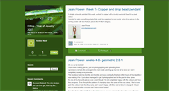 Desktop Screenshot of creativewirejewelryyoj.typepad.com