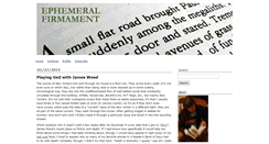 Desktop Screenshot of ephemeralfirmament.typepad.com