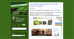 Desktop Screenshot of copia-di-arte.typepad.com