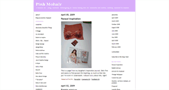 Desktop Screenshot of pinkmohair.typepad.com