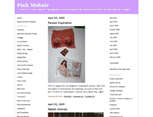 Tablet Screenshot of pinkmohair.typepad.com