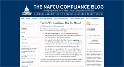 Desktop Screenshot of nafcucomplianceblog.typepad.com