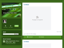 Tablet Screenshot of goingoncetwicesold.typepad.com