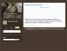 Tablet Screenshot of madelinezimanude597.typepad.com