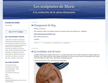 Tablet Screenshot of mariesculpture.typepad.com
