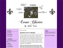 Tablet Screenshot of eventchatter.typepad.com