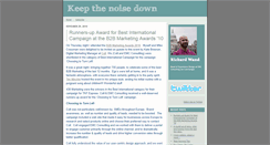 Desktop Screenshot of keepthenoisedown.typepad.com